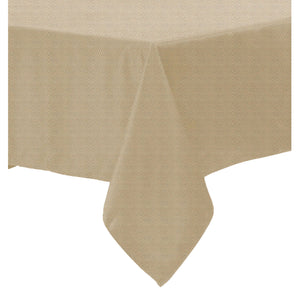 Polyester Cotton Tablecloth Latte 180 x 310cm