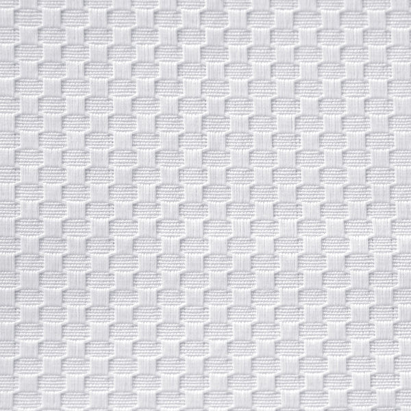 Invitation Prestige Honeycomb Jacquard White Tablecloth 160 x 220cm