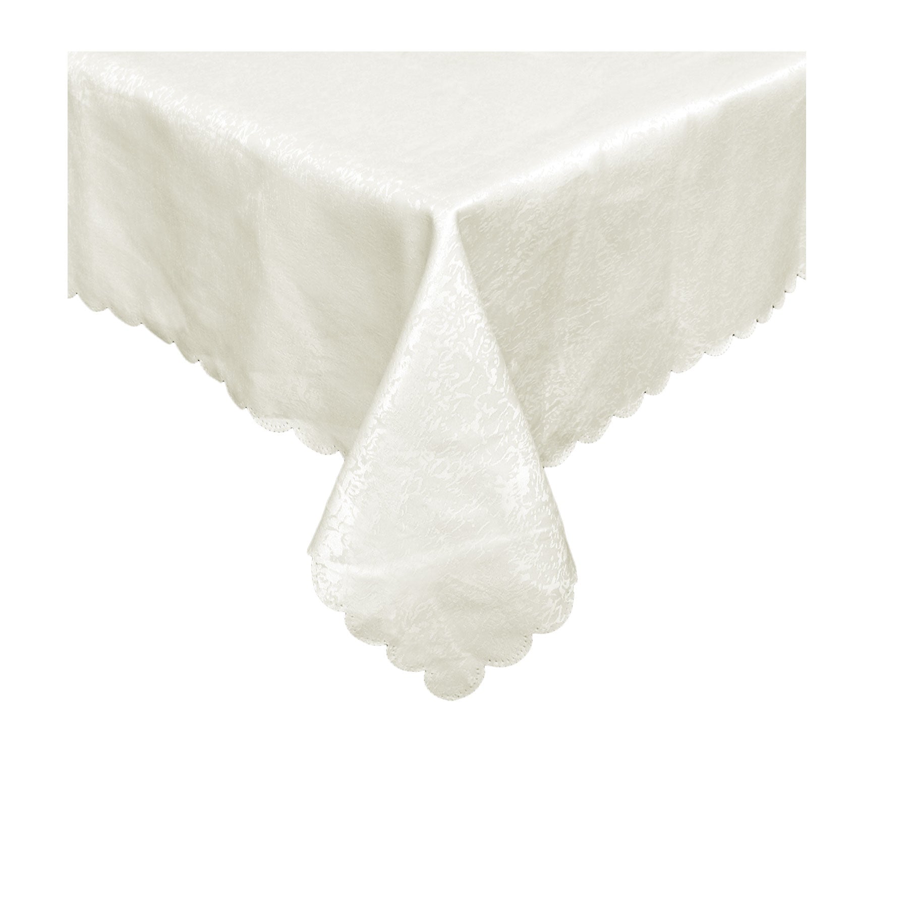 Safari Jacquard Tablecloth Ivory 150 x 220 cm