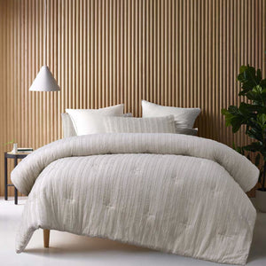 Vintage Design Homewares Reflections Natural Bedspread Comforter Quilt Queen
