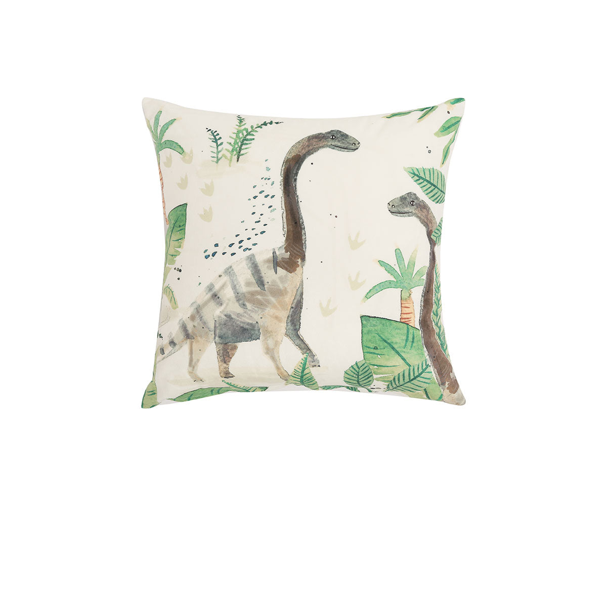 Happy Kids Dinosaur Land Filled Square Cushion 40cm