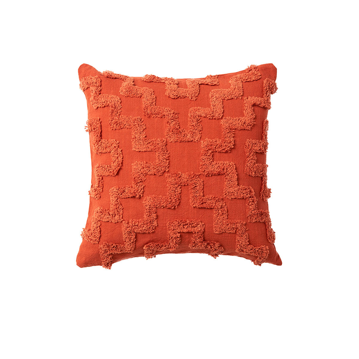 Accessorize Janni Applique Rust Filled Square Cushion 45cm