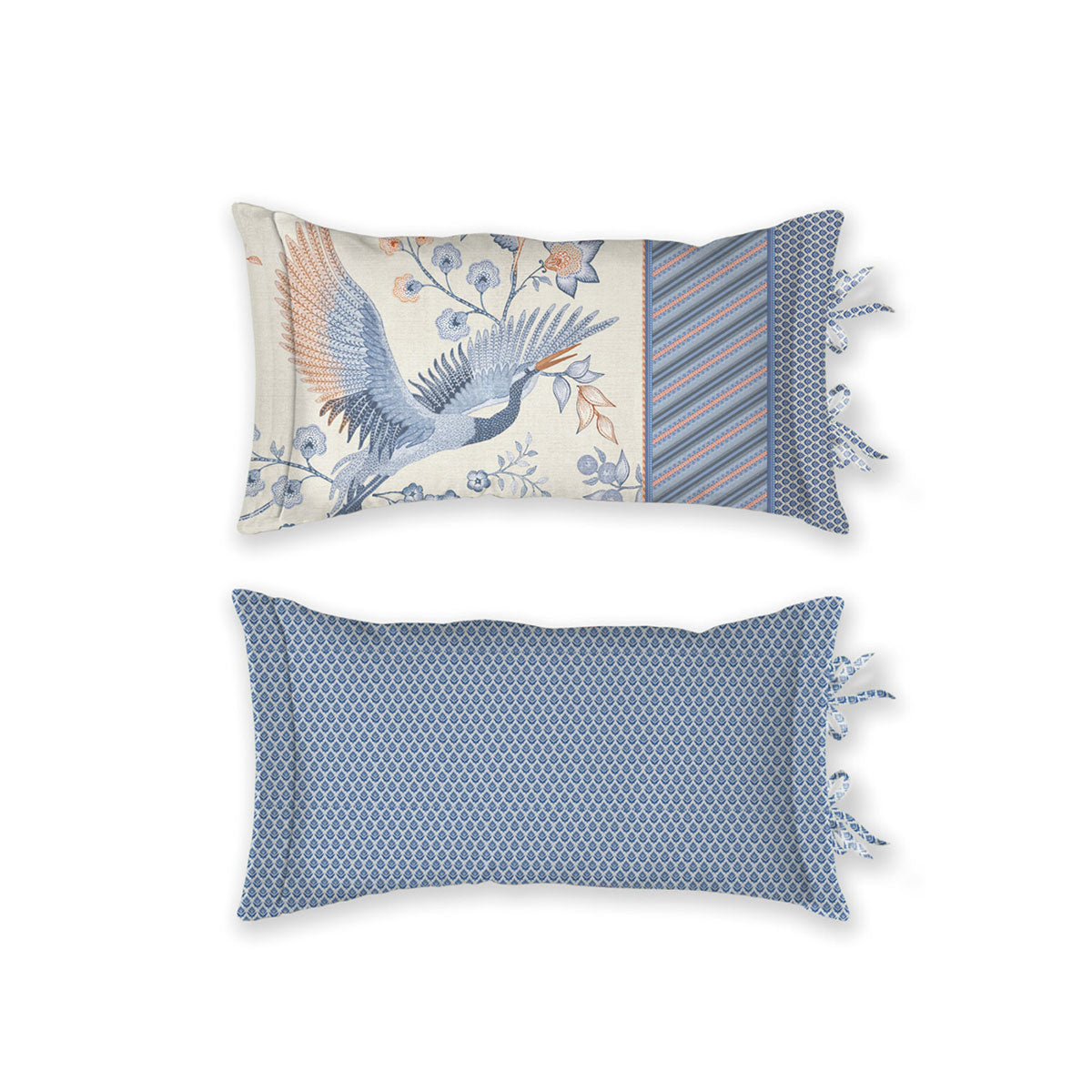 PIP Studio Royal Birds Blue Rectangular Cushion 60cm
