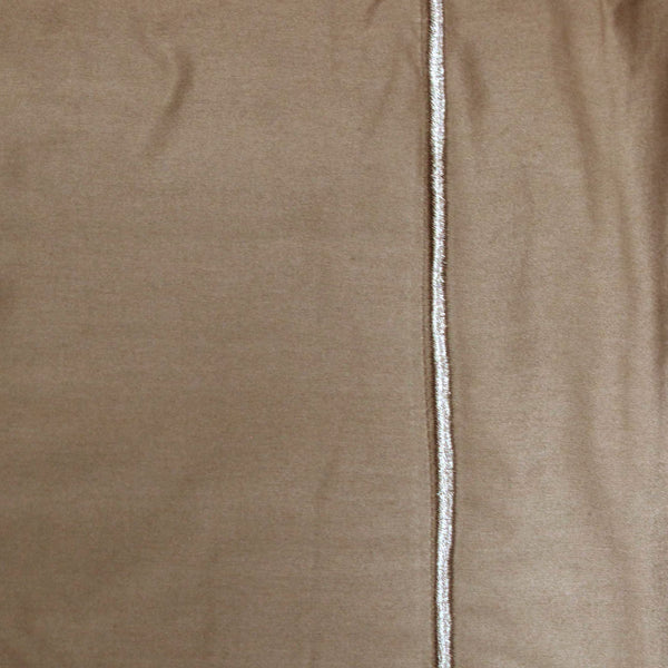 Grand Aterlier Pima 400TC Cotton Khaki Edge Quilt Doona Duvet Cover Set King