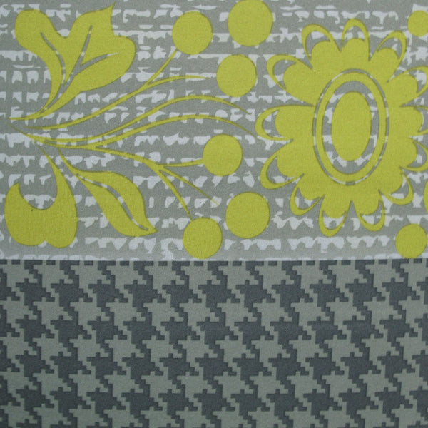Ali Neon Floral Geometric Microfibre Quilt Doona Duvet Cover Set Double