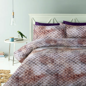 Big Sleep Ari Mermaid Scale Quilt Doona Duvet Cover Set Queen