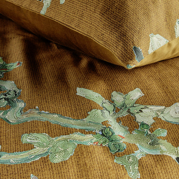 Bedding House Van Gogh Almond Blossom Cotton Sateen Quilt Cover King