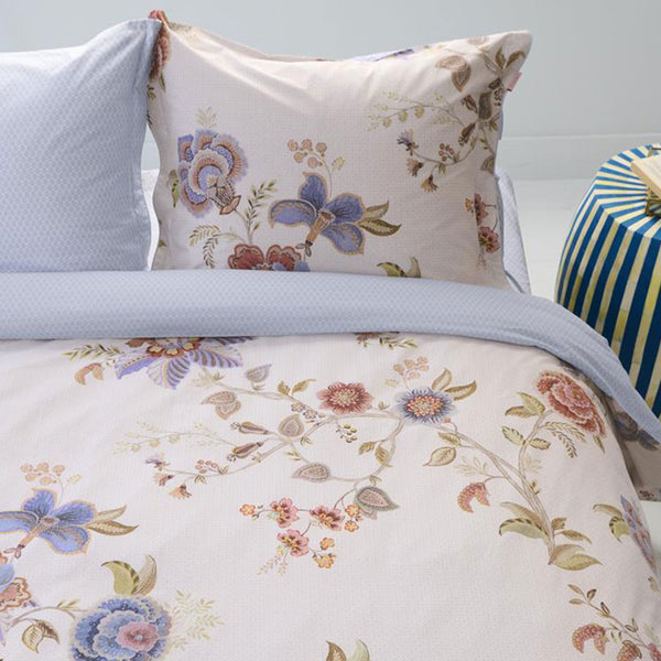 PIP Studio Cece Fiore Floral White Cotton Quilt Doona Duvet Cover Set Queen