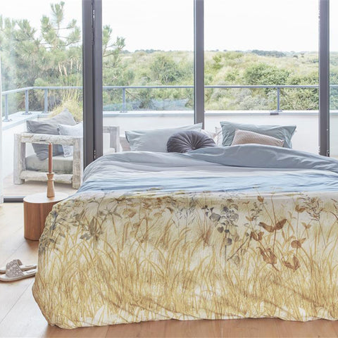 Bedding House Sand Dunes Natural Cotton Quilt Doona Duvet Cover Set King