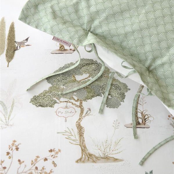 PIP Studio Giardini di Frutta Trees Italy White Quilt Doona Duvet Cover Set King
