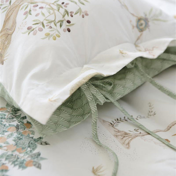 PIP Studio Giardini di Frutta Trees Italy White Quilt Doona Duvet Cover Set King