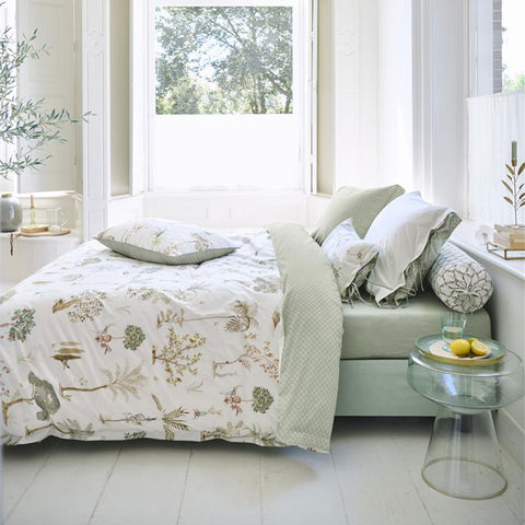 PIP Studio Giardini di Frutta Trees Italy White Quilt Doona Duvet Cover Set Queen