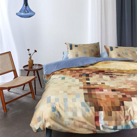 Bedding House Van Gogh Portrait Homage Quilt Doona Duvet Cover Set King
