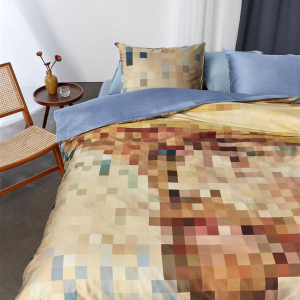 Bedding House Van Gogh Portrait Homage Quilt Doona Duvet Cover Set King