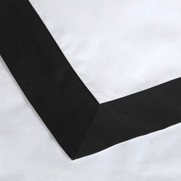 Accessorize White Tailored Cotton Quilt Doona Duvet Cover Set King