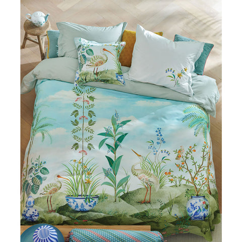 PIP Studio Jolie White Cotton Quilt Doona Duvet Cover Set Queen