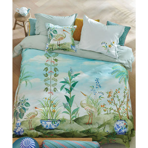 PIP Studio Jolie White Cotton Quilt Doona Duvet Cover Set Super King