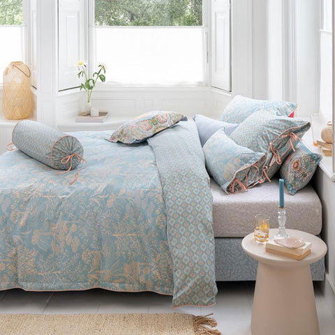 PIP Studio Origami Tree Light Blue Quilt Doona Duvet Cover Set Queen