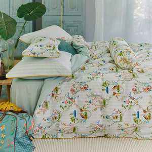 PIP Studio Singerie White Cotton Quilt Doona Duvet Cover Set Queen