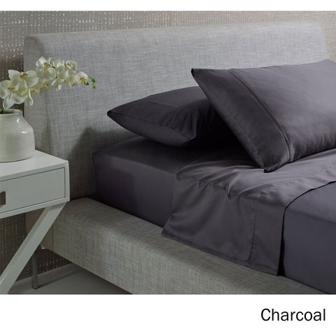 Accessorize 1000TC Cotton Rich Sheet Set Charcoal Grey Queen