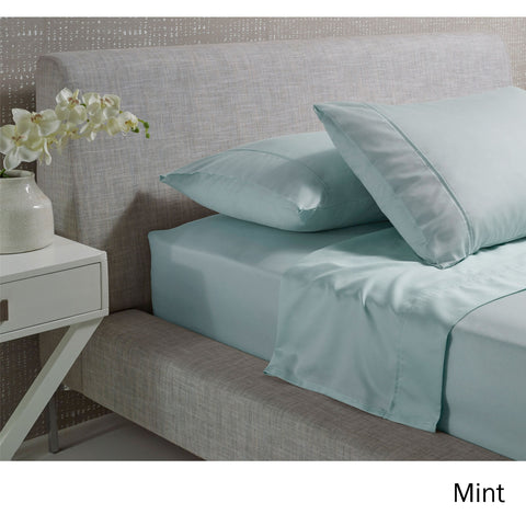 Accessorize 1000TC Cotton Rich Sheet Set Mint Green King