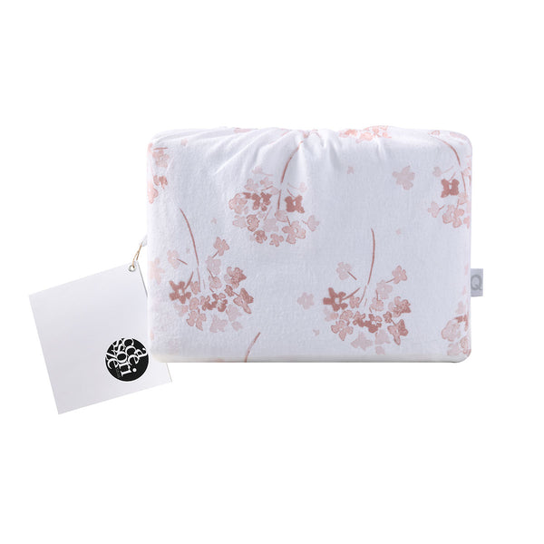 Accessorize 140gsm Cotton Flannelette Sheet Set Flower Bunch Pink King