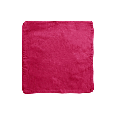 IDC Homewares Lollipop Cotton Piped Cushion Cover Square 60cm Pink