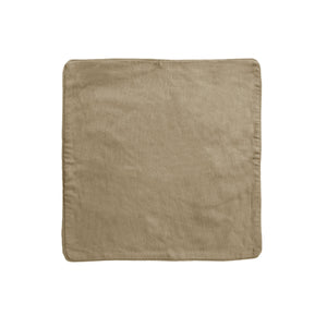 IDC Homewares Lollipop Cotton Piped Cushion Cover Square 60cm Wheat
