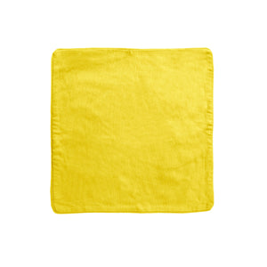 IDC Homewares Lollipop Cotton Piped Cushion Cover Square 60cm Yellow