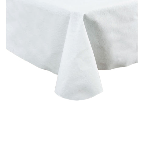 IDC Homewares Cotton Tablecloth Round 180cm White