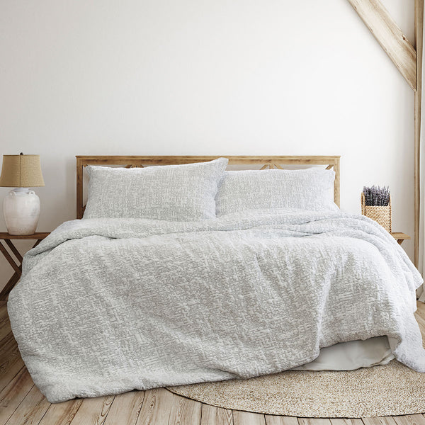 Ardor Norfolk Jacquard Embossed Comforter Bedspread Coverlet Set Queen King