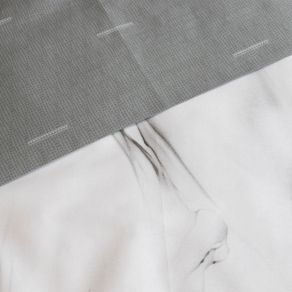 Ardor Vander Flowing Lines Cotton Sateen Quilt Doona Duvet Cover Set Queen