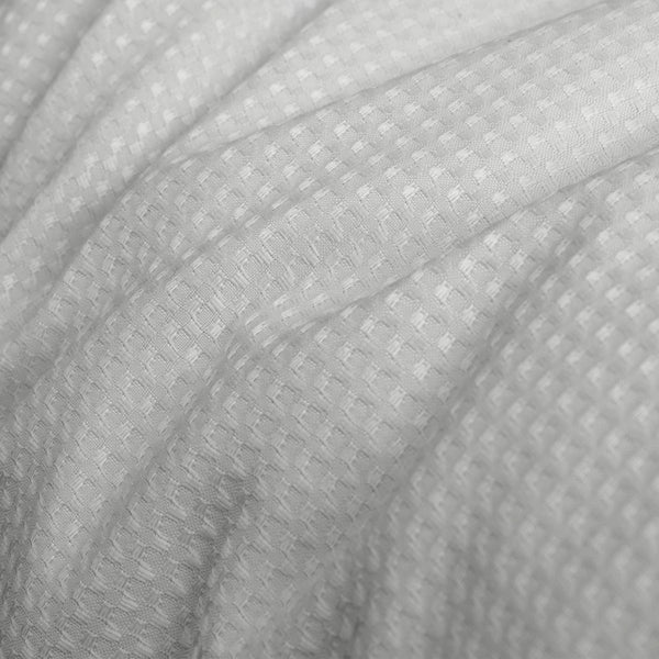 Ardor Florence Waffle Quilt Doona Duvet Cover Set Queen Silver Grey