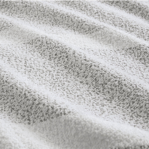 Ardor Liam Chenille Textured Grey Quilt Doona Duvet Cover Set King