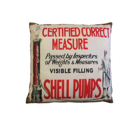 Retro Filled Cushion Shell Pumps 40 x 40cm