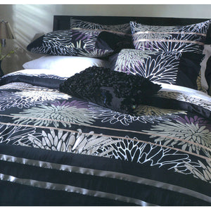 Paxton and Wiggin Astrid Floral Ribbon Quilt Doona Duvet Cover Set Double