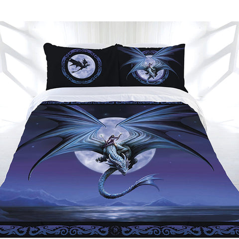 Anne Stokes Moonstone Quilt Doona Duvet Cover Set King