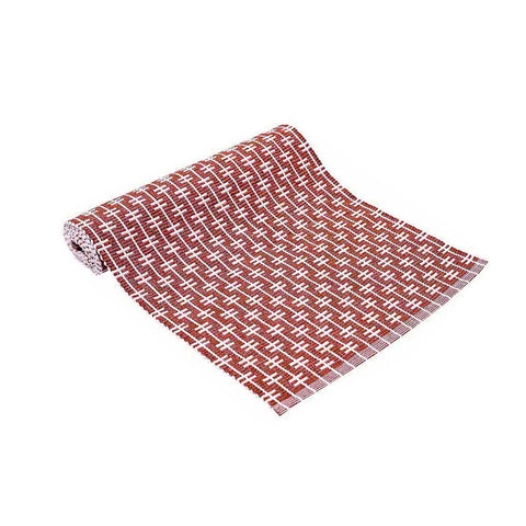 Ladelle Eden Ribbed Eco Recycled Cotton Tablerunner 33 x 150cm Terracotta