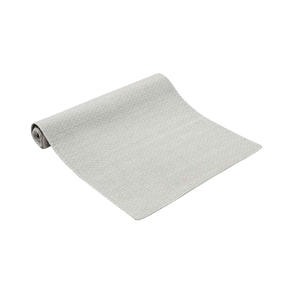 Ladelle Host Textured Cotton Tablerunner 33 x 150cm Stone