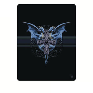 Anne Stokes Dragon Duo Polar Fleece Throw Blank 127 x 152cm