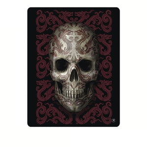Anne Stoke Oriental Skull Polar Fleece Throw Blanket 127 x 152cm