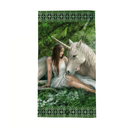 Anne Stokes Pure Heart Cotton Beach Towel 75 x 150cm
