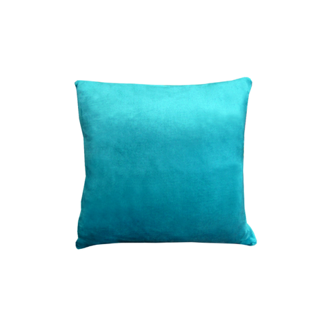 Alastairs Augusta Faux Mink Filled Cushion Square 43cm Emerald Green
