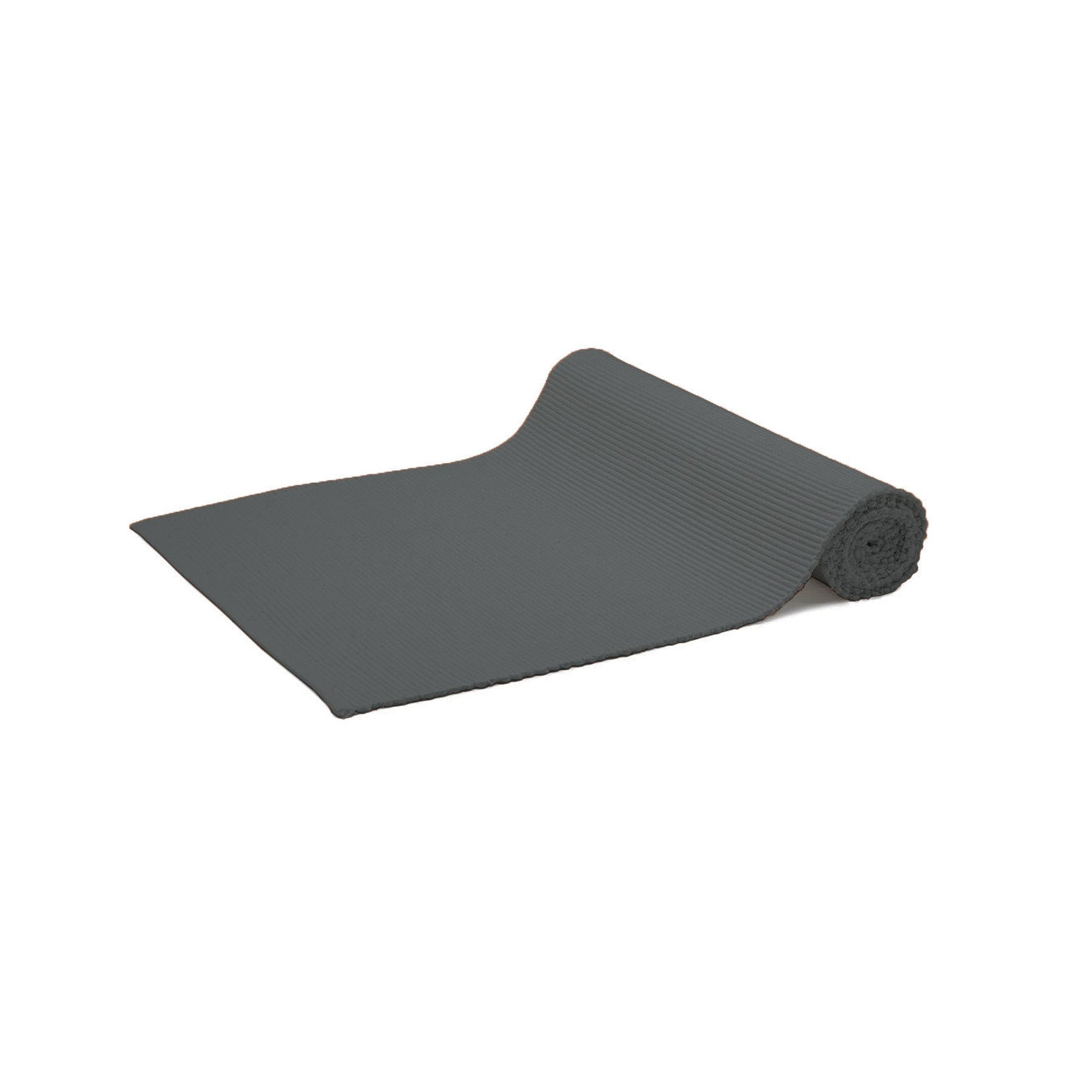 Rans Lollipop Cotton Ribbed Table Runner 135x33cm Charcoal Grey