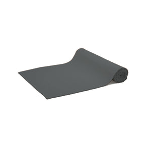 Rans Lollipop Cotton Ribbed Table Runner 135x33cm Charcoal Grey