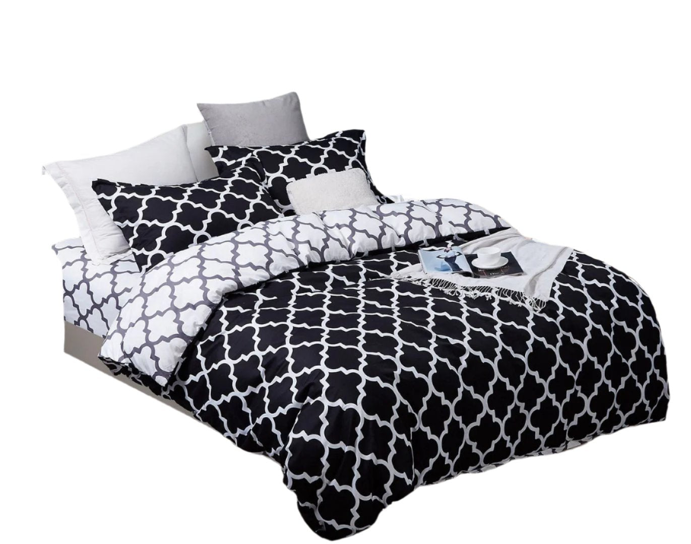 Pendall Super King Size Quilt Doona Duvet Cover Set