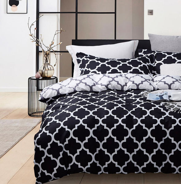 Pendall Super King Size Quilt Doona Duvet Cover Set