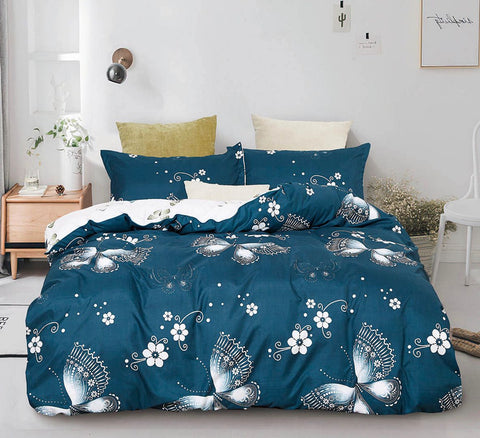 Ditmerr Super King Size Quilt/Duvet Cover Set