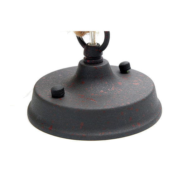 Vantage Rusty Vintage Look Pipe Rope Pendant Ceiling Light Lamp Industrial